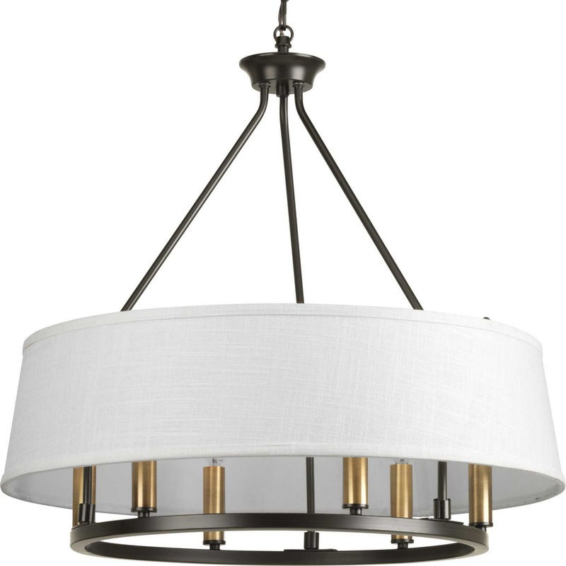 Cherish Six Light Chandelier in Antique Bronze