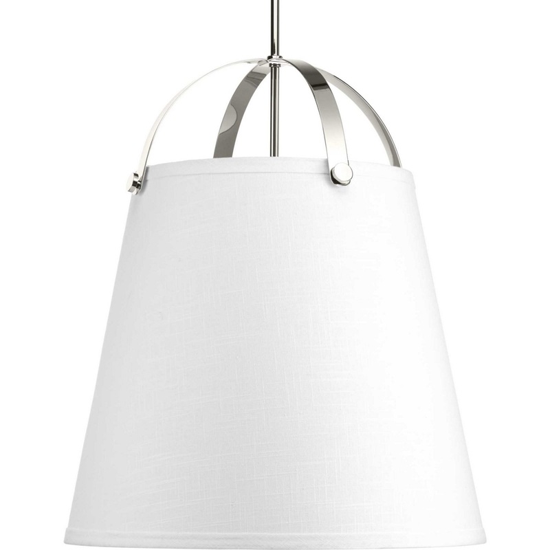 Galley Three Light Pendant in Polished Nickel