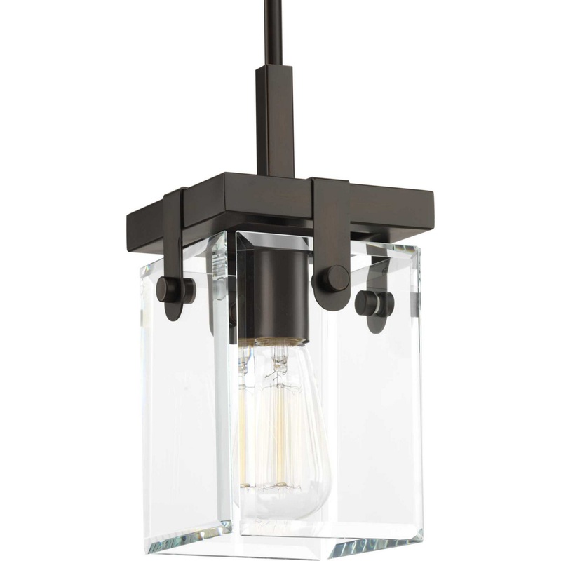 Glayse One Light Mini Pendant in Antique Bronze