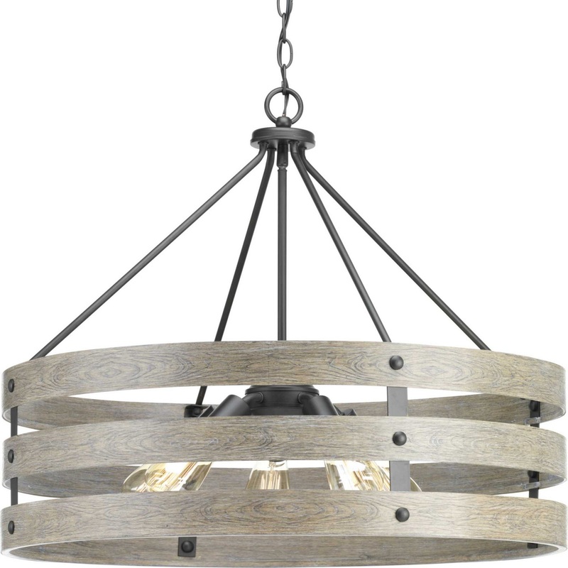 Gulliver Five Light Pendant in Graphite
