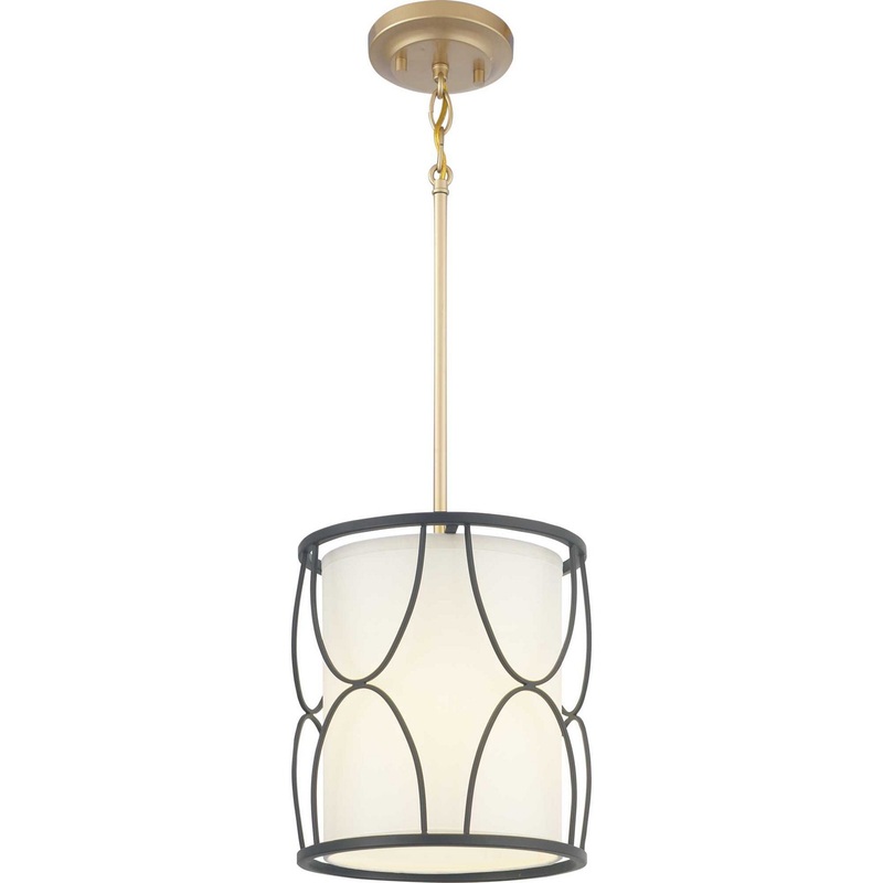 Landree One Light Mini-Pendant in Black