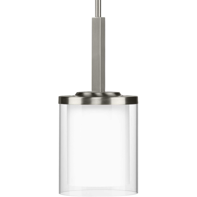 Mast One Light Mini Pendant in Brushed Nickel