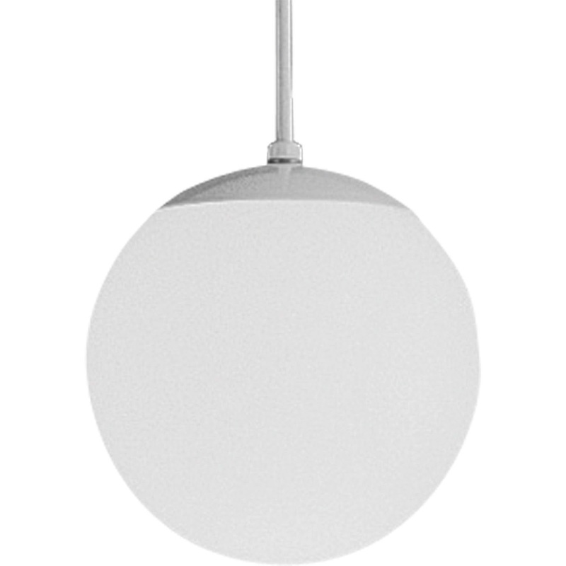 Opal Globes One Light Pendant in White
