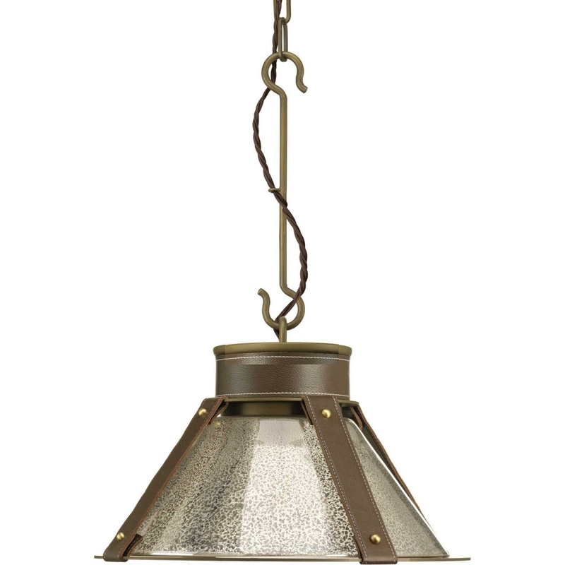 Point Dume-Rockdance One Light Pendant in Aged Brass