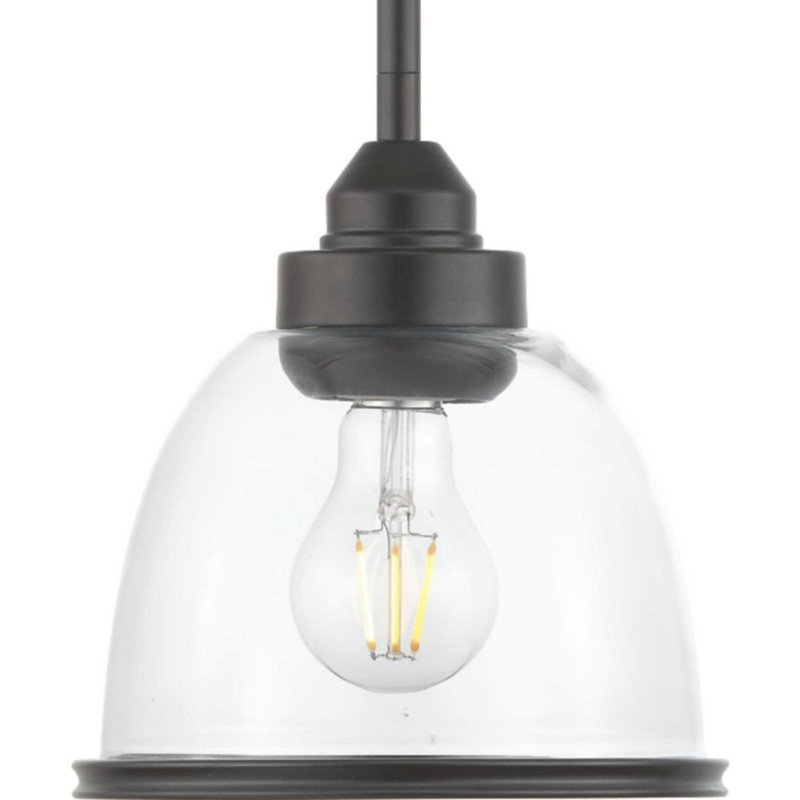 Saluda One Light Mini-Pendant in Antique Bronze