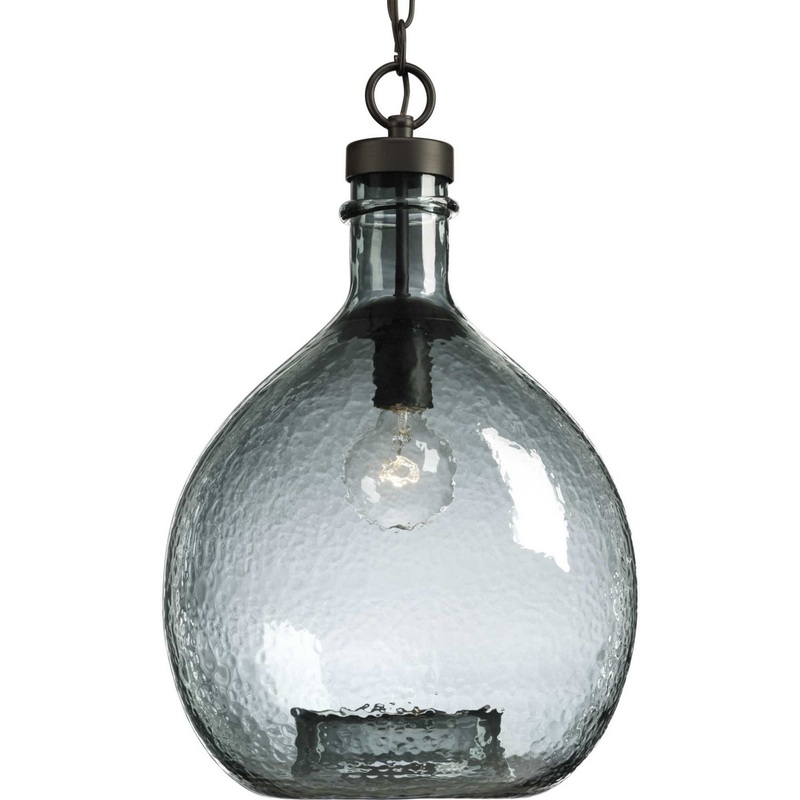 Zin One Light Pendant in Antique Bronze