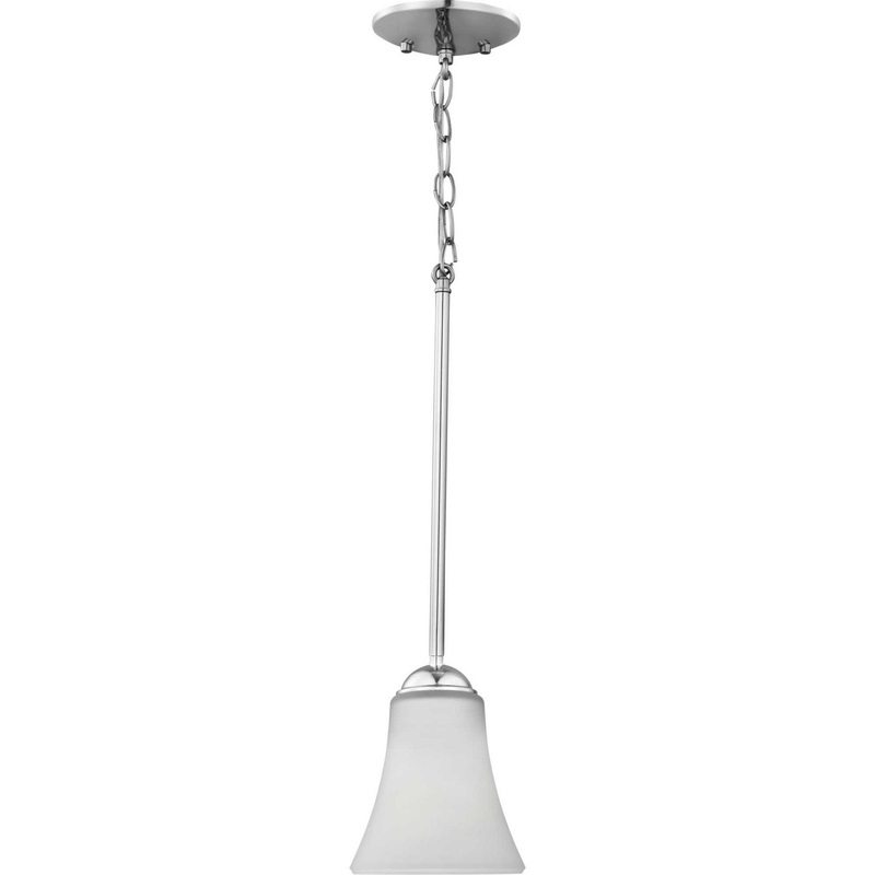 Classic One Light Pendant in Polished Chrome