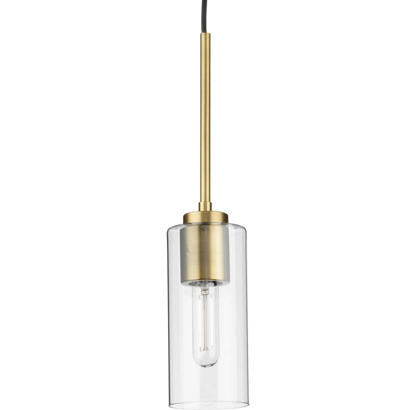 Cofield One Light Pendant in Vintage Brass