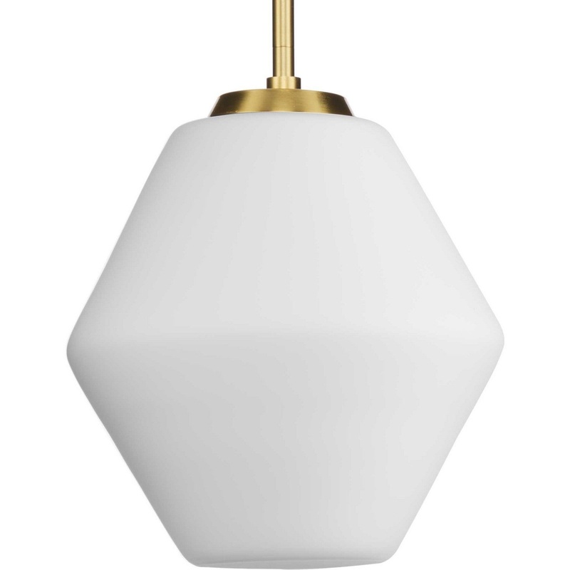 Copeland One Light Pendant in Brushed Gold
