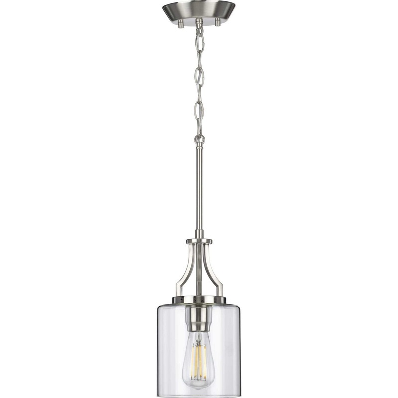 Lassiter One Light Mini Pendant in Brushed Nickel