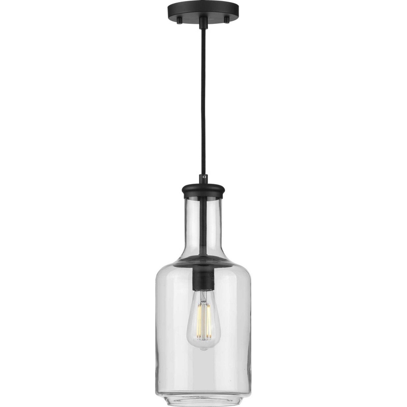 Latrobe One Light Pendant in Black