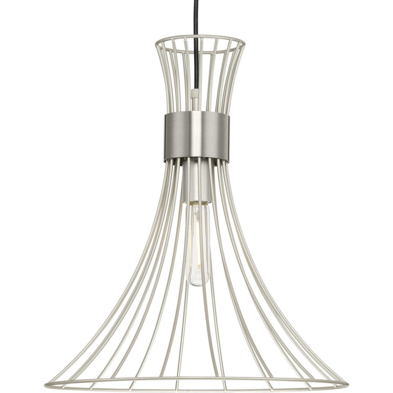 Lorin One Light Pendant in Burnished Nickel
