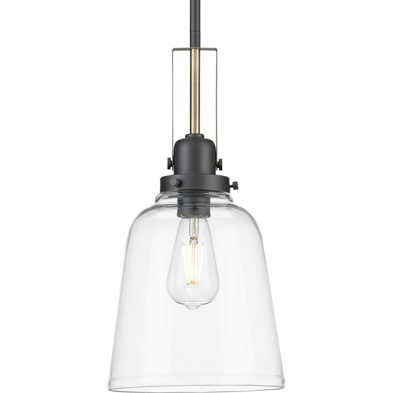 Rushton One Light Pendant in Graphite