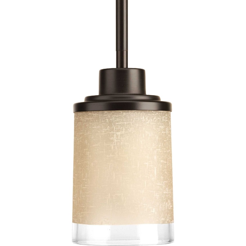 Alexa One Light Mini Pendant in Antique Bronze