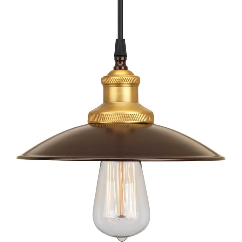 Archives One Light Pendant in Antique Bronze