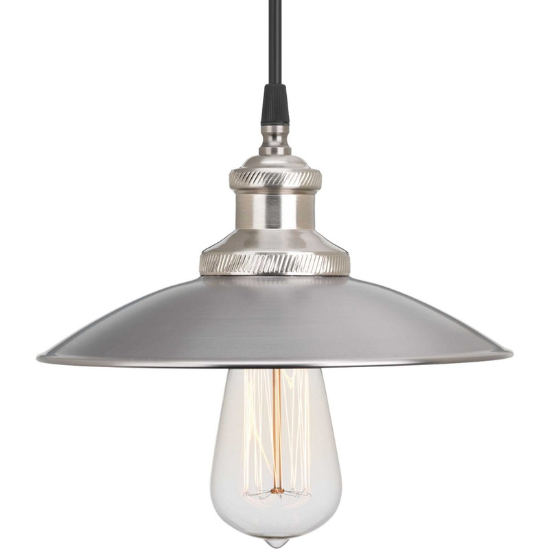 Archives One Light Pendant in Antique Nickel