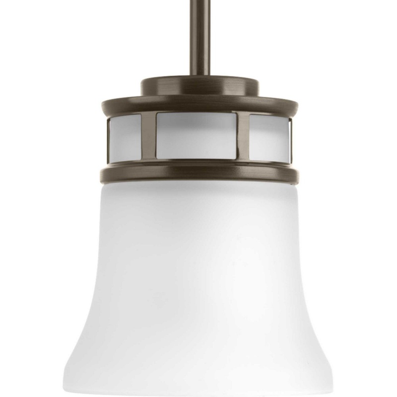 Cascadia One Light Mini Pendant in Antique Bronze