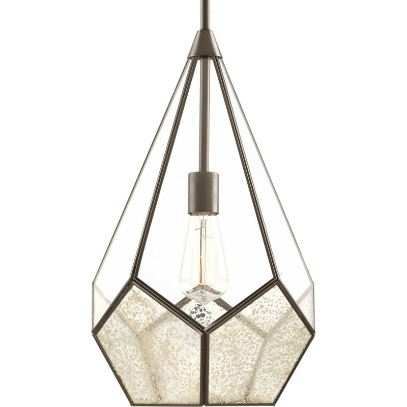 Cinq One Light Pendant in Antique Bronze