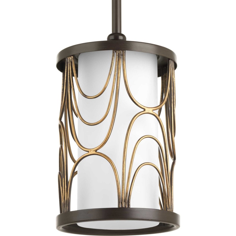 Cirrine One Light Mini Pendant in Antique Bronze