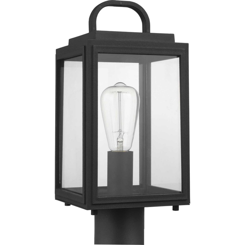 Grandbury One Light Post Lantern in Black