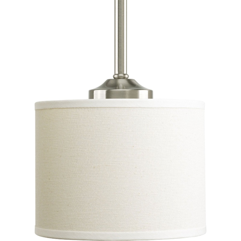 Inspire One Light Mini Pendant in Brushed Nickel