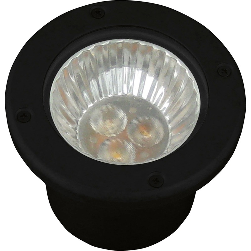 LED Well Light LED Well Light in Black