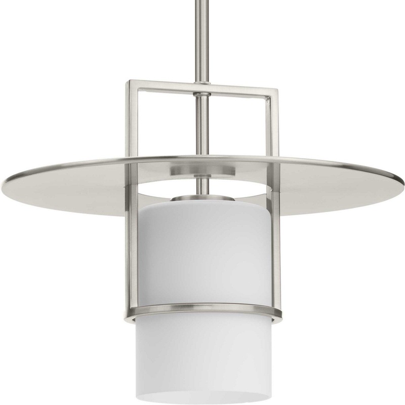 Mystic One Light Pendant in Brushed Nickel
