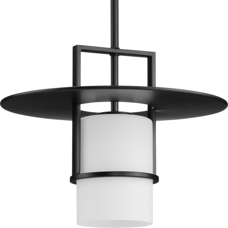 Mystic One Light Pendant in Matte Black