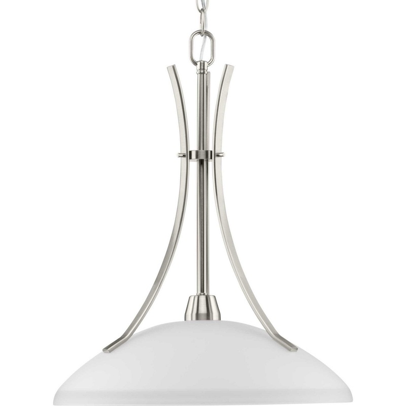 Wisten One Light Pendant in Brushed Nickel