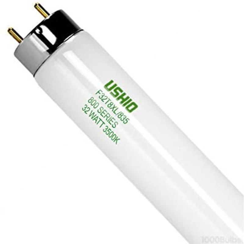 25 Pk F32T8XL/835 - 3500K T8 Bulbs 800 Series - Ushio 3000612 (25 Pack)