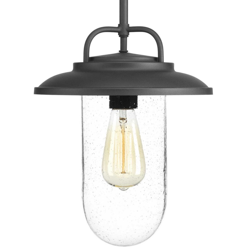 Beaufort One Light Hanging Lantern in Black