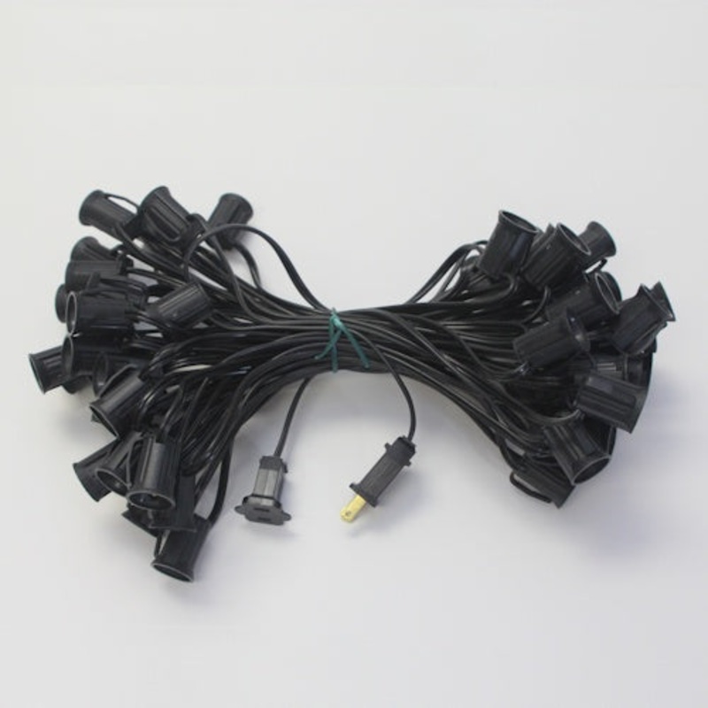 C7 Light Strings (25Ft 50Ft And 100Ft) Candelabra Base (E12)