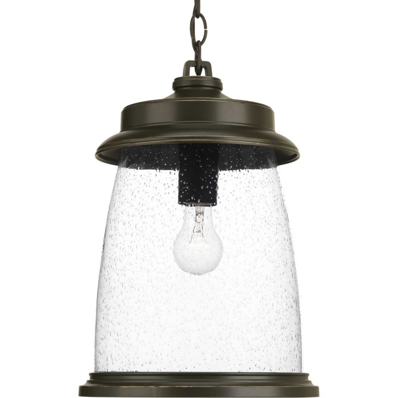 Conover One Light Hanging Lantern in Antique Bronze