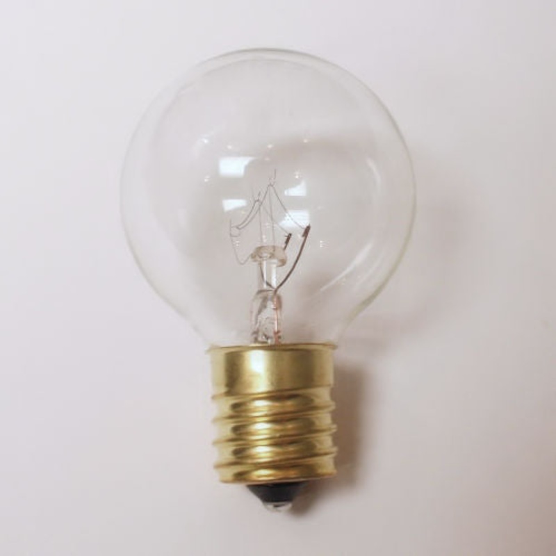 G40 Bulb 5W/130V E17 Clear