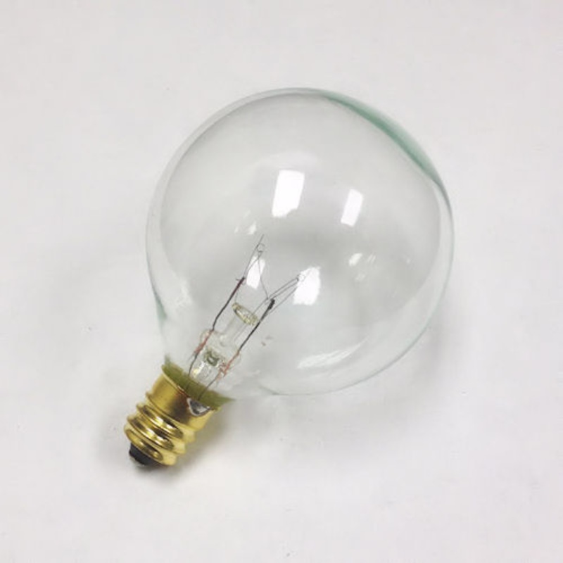 G50 Globe Bulbs Candelabra Base (E12) Incandescent
