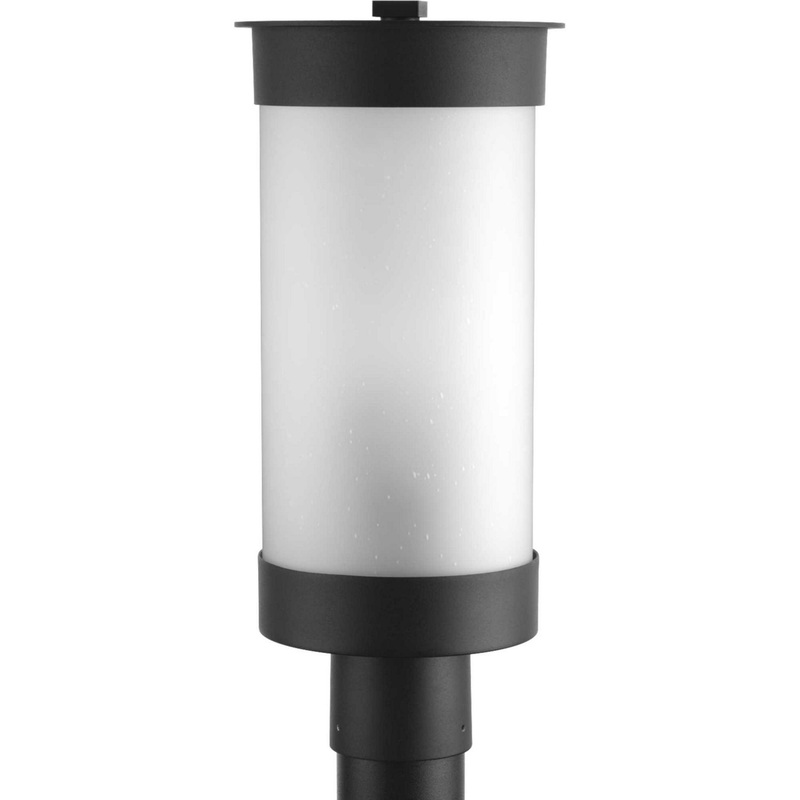 Hawthorne Two Light Post Lantern in Black