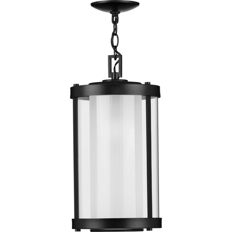 Irondale One Light Hanging Lantern in Black