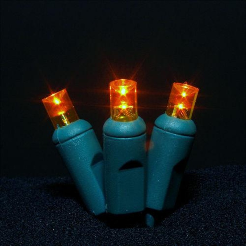 LED 70Lt Polka Dot Light String - Green Wire - Pack Of 1 Or 24 String