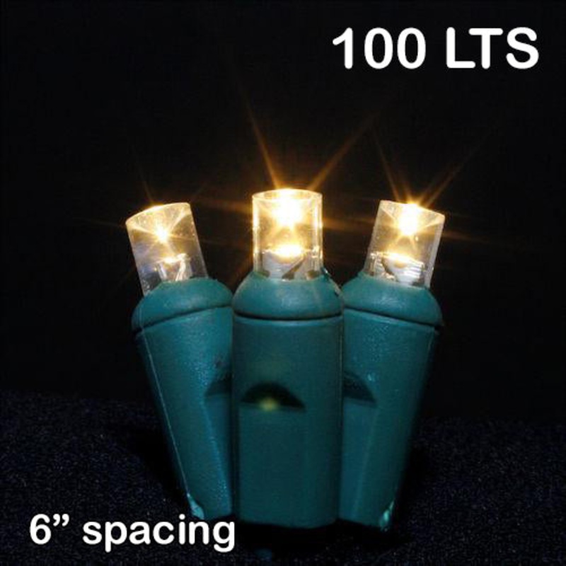 LED 70LT Polka Dot Light String - Green Wire - Pack of 1 or 24 String(s)
