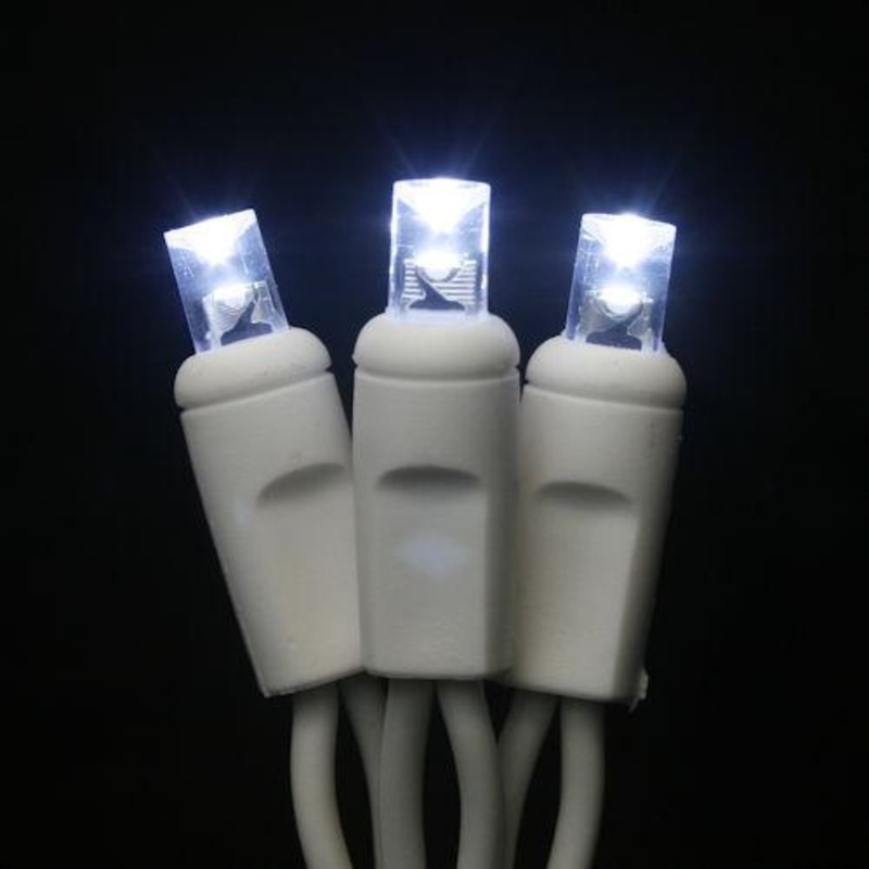 LED 70LT Polka Dot Light String - White Wire - Pack of 1 or 24 String