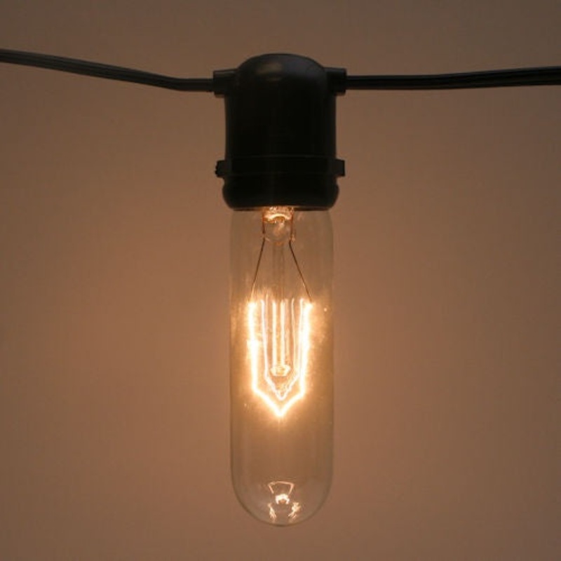 Tubular With Hairpin Filament 25W 130V E27 Base Clear