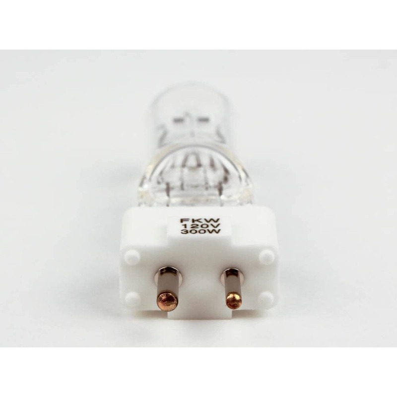 Ushio 1000540 - FKW - Stage and Studio - T6-300 Watts - 120 Volts - GY9.5 Base - 3200K (50 Pack)