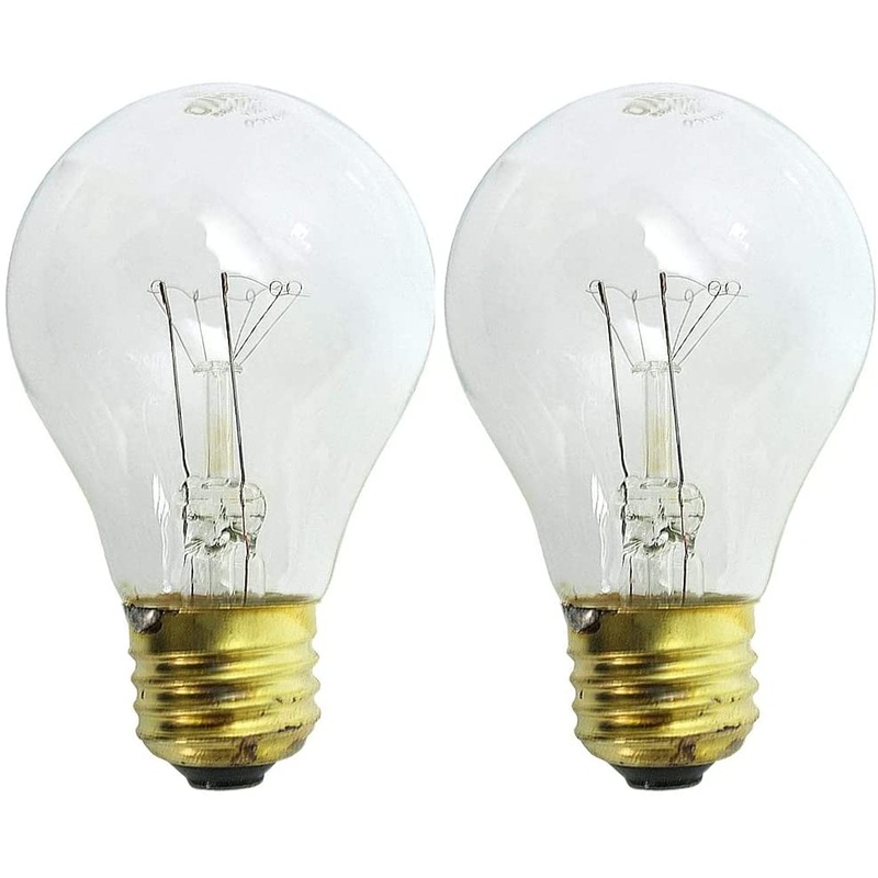 Ushio 1003216-25W A-19/CL/20K A19 Light Bulb (120 Pack)