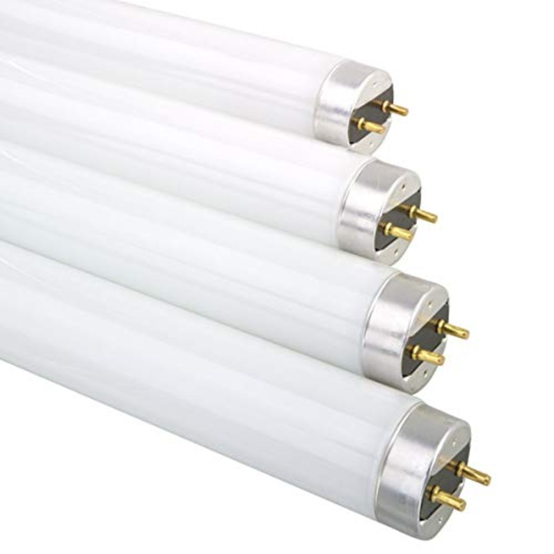 Ushio 1004088 Fluorescent T8 Tube Bulb, G13, 85 CRI, 4100K, (25 Pack)