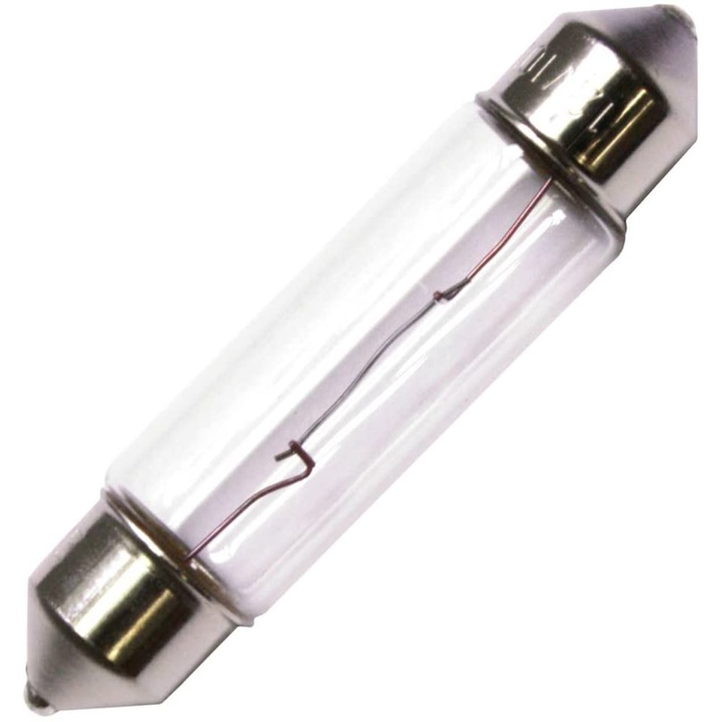 Ushio 5000850 - FST 12V-10W/C/XX XE FESTOON Miniature Automotive Light Bulb (100 Pack)