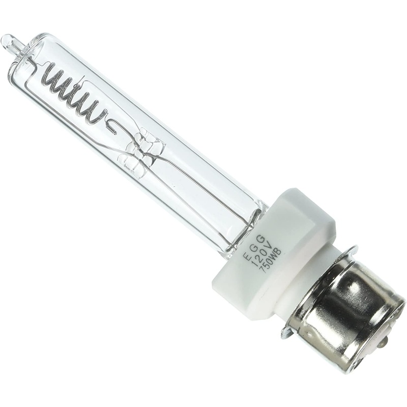 Ushio BC1427 1000276 - Egg - Stage & Studio - JCV - 750W Light Bulb - 120V - P28 Base - 3000K (50 Pack)