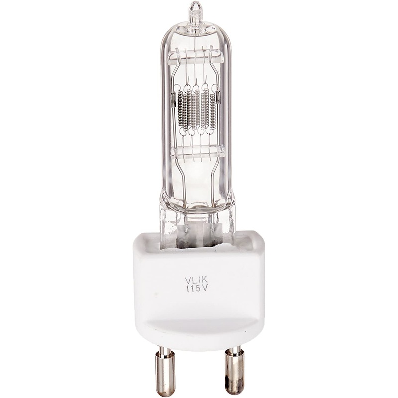 Ushio BC2326 1003248 - VL1K-115V - 1000W - VL1K Halogen VariLite Spotlight Lamp - 115V - G22 Base - 3200K (50 Pack)