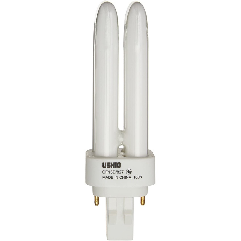 Ushio BC2474 USHIO Compact Fluorescent 13w CF13D/827 Light Bulb (50 Pack)