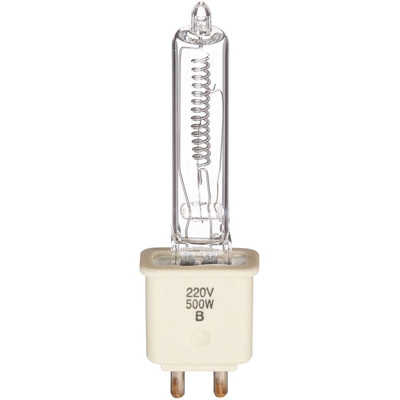 Ushio BC2992 1001814 - JCV220V-500WBM Bi Pin Base Single Ended Halogen Light Bulb (10 Pack)