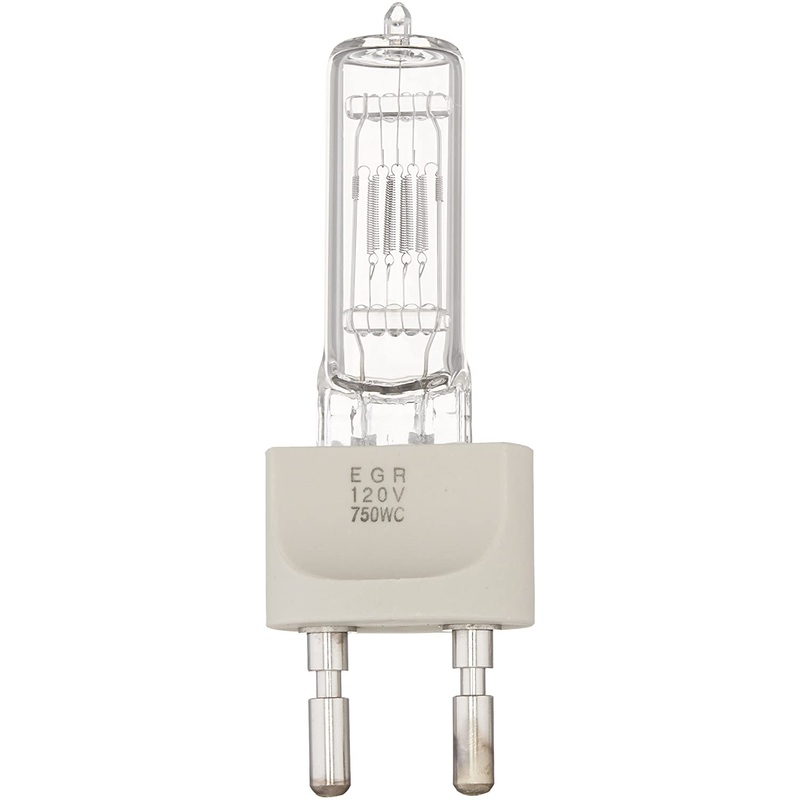 Ushio BC6268 1000282 - EGR - Stage & Studio - T7-750W Light Bulb - 120V - G22 Base - 4200K (50 Pack)